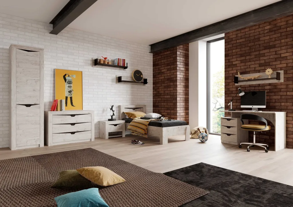 Гарнитур для молодёжной комнаты "Соренто"