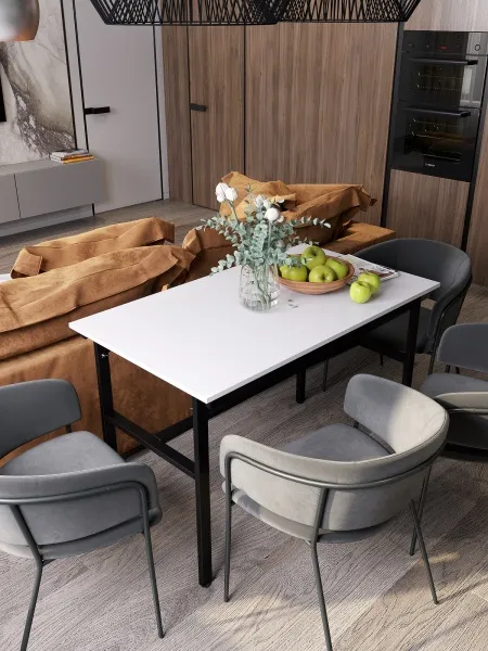 Стол раскладной "Брион №1" Бодега белая